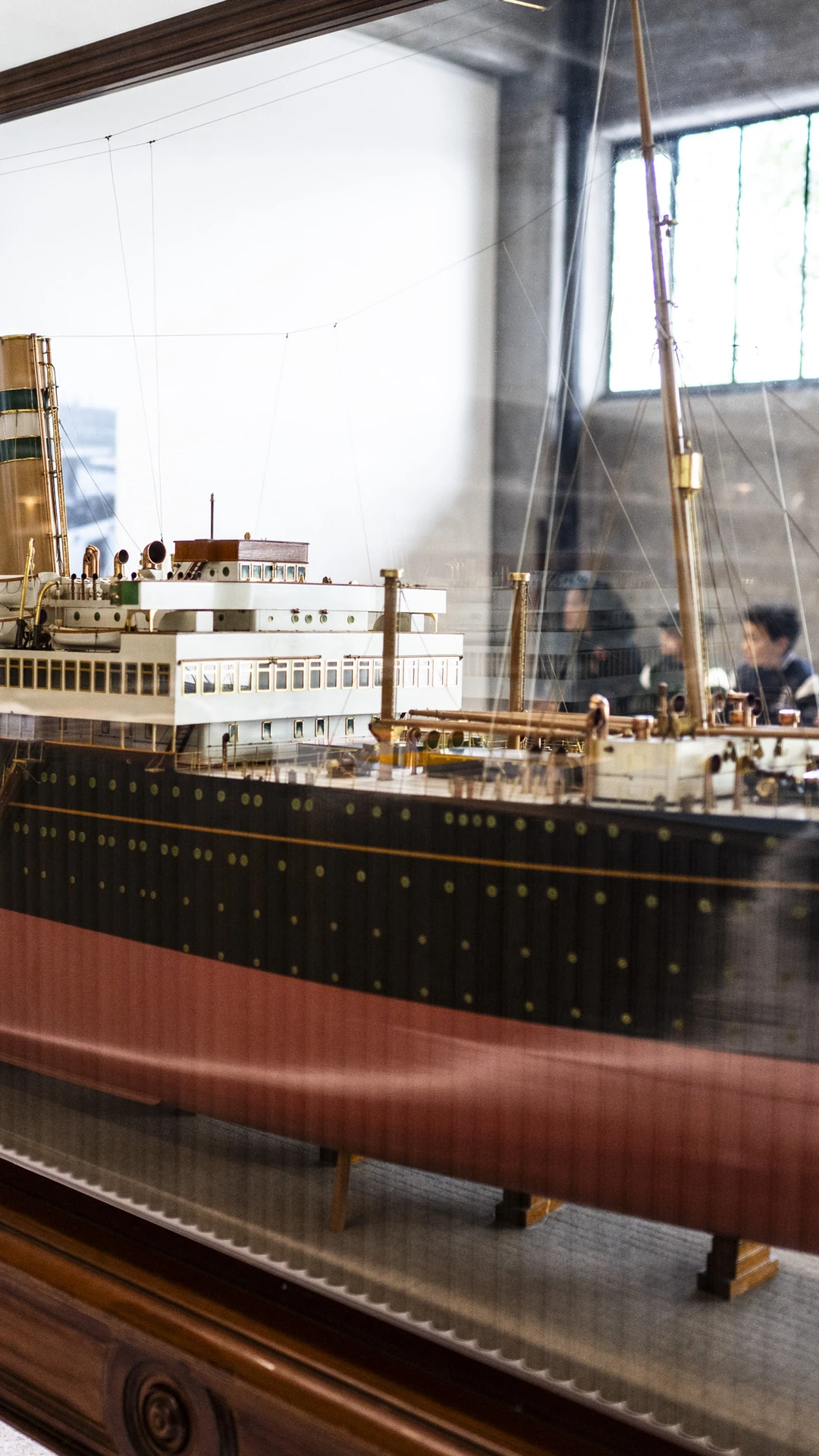 Scheepsmodel in Welkom aan Boord